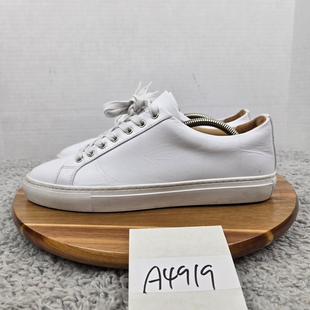 Thursday Boot Company Mens 9 Premier Low Top White Leather Casual Daily Sneaker